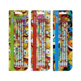 Spirit: Happy grafit ceruza radírral 4db-os szett többféle változatban