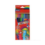 Spirit: Háromszögletű prémium színesceruza 12db-os szett