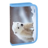 Spirit: Jegesmedve mintás töltött kihajtható tolltartó 50db-os