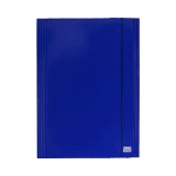 Spirit: Kék karton gumis mappa A4 900g-os
