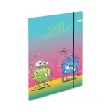 Spirit: Kicsi szörnyek gumis karton mappa A4-es méretben