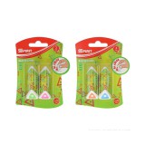 Spirit: Kiki háromszög alakú radír többféle színben 2db-os szett