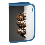 Spirit: Kutyus mintás töltött kihajtható tolltartó 50db-os