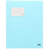 Spirit: Lefűző mappa kártyatartóval pasztell kék színben A4