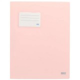 Spirit: Lefűző mappa kártyatartóval pasztell narancssárga színben A4