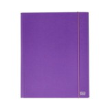 Spirit: Lila gumis karton mappa a4-es 30mm-es vastagsággal