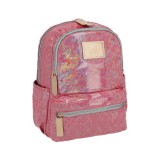 Spirit: Lizzy 05 vörös lekerekített iskolatáska, hátizsák