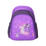 Spirit: Lovas lekerekített iskolatáska, hátizsák 24x13x31cm