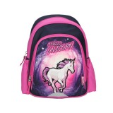 Spirit: Magic Unicorn lekerekített iskolatáska, hátizsák 24x13x31cm