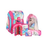 Spirit: Magical Horse 5db-os iskolatáska szett kiegészítőkkel LED fénnyel