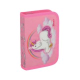 Spirit: Mágikus unikornis 3D mintás, kihajtható töltött tolltartó 60db-os