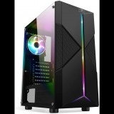 Spirit Of Gamer Clone 3 RGB táp nélküli ablakos ház fekete (8001RA) (8001RA) - Számítógépház