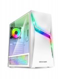 Spirit Of Gamer Clone 4 RGB Tempered Glass White 8902RAW