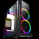 Spirit Of Gamer Deathmatch 3 táp nélküli ablakos mATX ház fekete (6001RA) (sog6001RA)