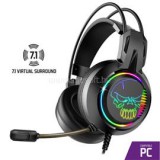 SPIRIT OF GAMER ELITE H10 Fejhallgató (PC, 7.1, mikrofon, 3,5mm Jack, hangerőszabályzó, nagy-párnás, fekete) (SPIRIT_OF_GAMER_MIC-EH10)