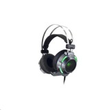 Spirit of Gamer ELITE-H30 Mikrofonos fejhallgató fekete (MIC-EH30BK) (MIC-EH30BK) - Fejhallgató