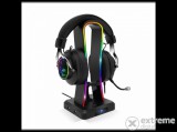 Spirit of Gamer Fejhallgató állvány - SENTINEL (4xUSB2.0, kábelvezetés, csúszásmentes talp, 11 RGB preset)
