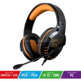 SPIRIT OF GAMER Fejhallgató - PRO-H3 (MultiPlatform, mikrofon, 3.5mm jack, hangerőszabályzó, 2m kábel, narancssárga) (SPIRIT_OF_GAMER_MIC-PH3MP)