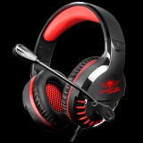 Spirit of gamer fejhallgató - pro-h3 red (multiplatform, mikrofon, 3.5mm jack, hanger&#337;szabályzó, 2m kábel, piros) mic-ph3mpre