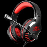 Spirit of Gamer Fejhallgató - PRO-H3 Red (MultiPlatform, mikrofon, 3.5mm jack, hangerőszabályzó, 2m kábel, piros)