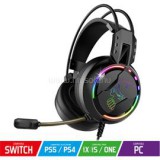 SPIRIT OF GAMER Fejhallgató - PRO-H7 (MultiPlatform, mikrofon, 3.5mm jack, hangerőszabályzó, 2m kábel, fekete) (SPIRIT_OF_GAMER_MIC-PH7)