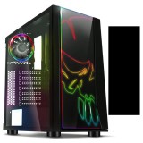 Spirit Of Gamer GHOST ONE táp nélküli ablakos mATX ház fekete (8901) (sog8901)