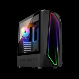 Spirit of Gamer Infinity Számítógépház - Fekete (8201BK)