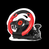 Spirit of Gamer Kormány - RACE WHEEL PRO 1 (kormány+pedálok, PC kompatibilis, fekete/piros)