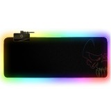 Spirit of Gamer Large fekete RGB LED világító gamer egérpad