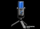 Spirit of Gamer Mikrofon - EKO 900 (USB, Cardioid, Omnidirekcionális, Beépített Jack csatlakozó, zajszűrés, fekete)
