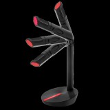 Spirit of gamer mikrofon - eko (usb csatlakozó; 140cm kábel; állvány; fekete-piros) mic-eko