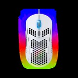 Spirit of Gamer Pro-M4 Arctic RGB Vezetékes Gaming Egér - Fehér (S-PM4RGBWT)