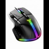Spirit Of Gamer PRO-M5 RGB Gaming egér fekete (S-PM5RGB) (S-PM5RGB)