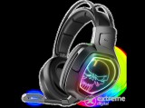 Spirit of Gamer Wireless Fejhallgató - MIC-XH1300 (MultiPlatform, 7.1, mikrofon, hangerőszabályzó, nagy-párnás, fekete)