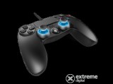 Spirit of Gamer XGP WIRED PS4 gamepad PC és PS4 kompatibilis, fekete-kék