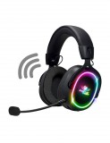 Spirit of Gamer XPERT H1200 WIRELESS Headset Vezetékes és vezeték nélküli Fejpánt Játék Bluetooth Fekete