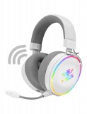 Spirit Of Gamer XPERT H1700 Wireless Bluetooth RGB Gaming Headset White MIC-XH1700WT