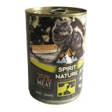 -Spirit of Nature Cat konzerv Bárányhússal és nyúlhússal 415gr Spirit of Nature Cat konzerv Bárányhússal és nyúlhússal 415gr