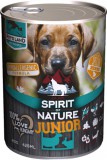 Spirit of Nature Dog Junior bárány- és nyúlhúsos konzerv (24 x 415 g) 9.96kg