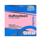 Spirit: Pasztell pink öntapadós jegyzettömb 100lapos, 75x75mm