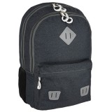 Spirit: Shade szürke lekerekített iskolatáska, hátizsák