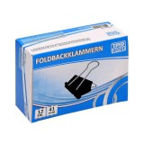 Spirit: Szárnyas fém iratcsipesz 41mm-es 12db-os csomagban