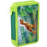 Spirit: T-Rex dinoszaurusz mintás 2 szintes töltött tolltartó