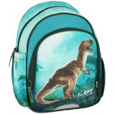 Spirit: T-Rex dinoszauruszos lekerekített iskolatáska, hátizsák 24x13x31cm