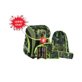 Spirit: Triceratops LED-es, 3D mintás iskolatáska, hátizsák 5db-os szett
