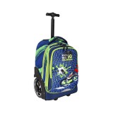 Spirit: Trolley Football No.10 gurulós iskolatáska hátizsák 23x34x46cm