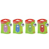 Spirit: Twist ovális radír műanyag tokban többféle színben