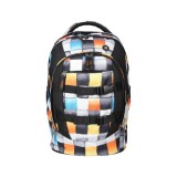 Spirit: Urban kockás ergonomikus iskolatáska hátizsák