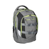 Spirit: Urban szürke-fekete-sárga ergonómikus iskolatáska, hátizsák