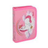 Spirit: Varázslatos unikornis kihajtható töltött tolltartó 50db-os